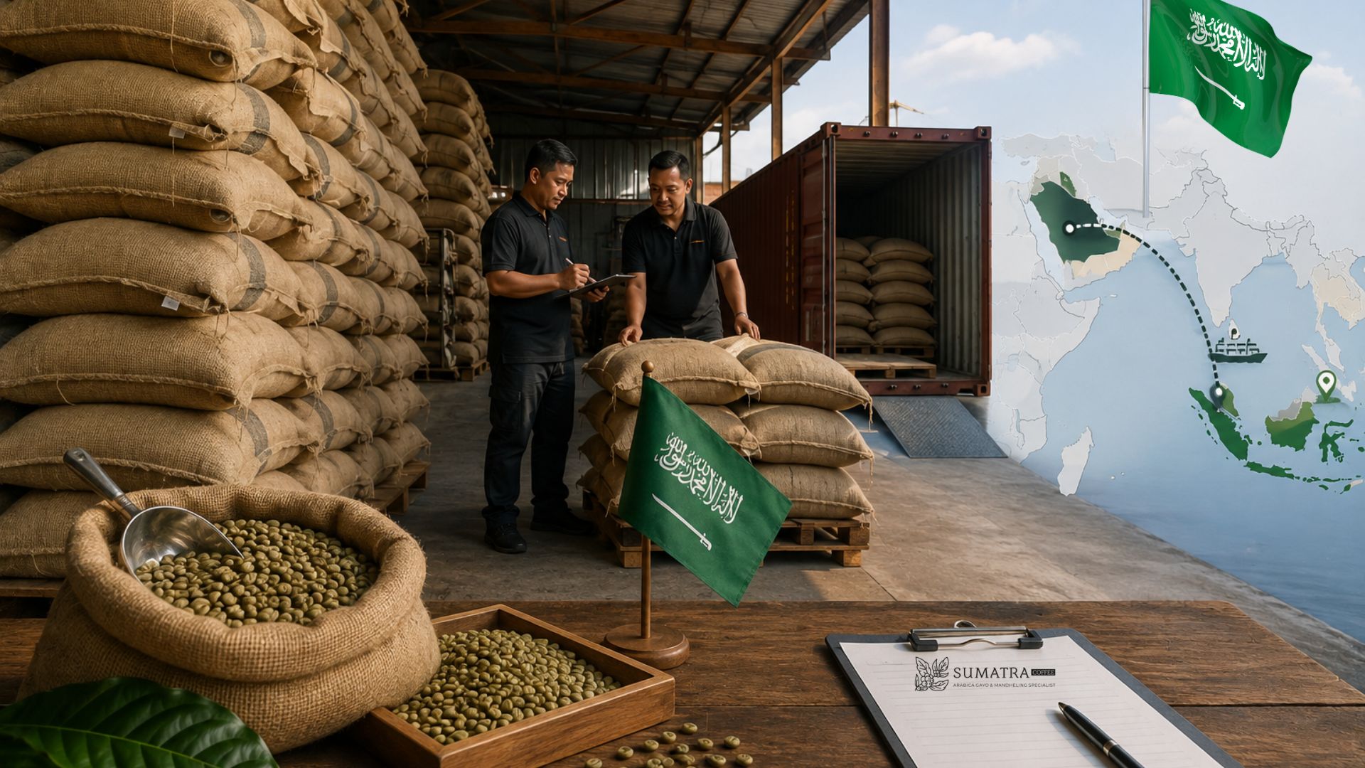 Indonesian Green Coffee Beans Supplier Saudi Arabia